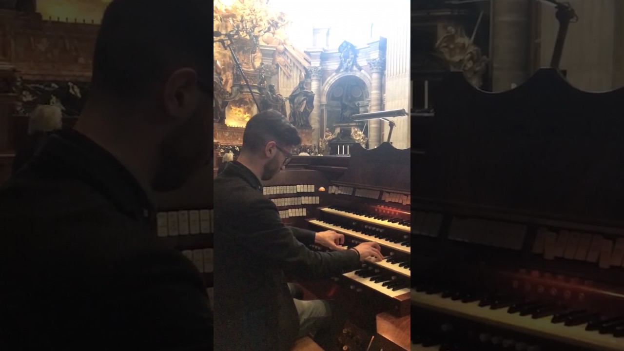Papale Basilica di San Pietro - improvvisazione finale