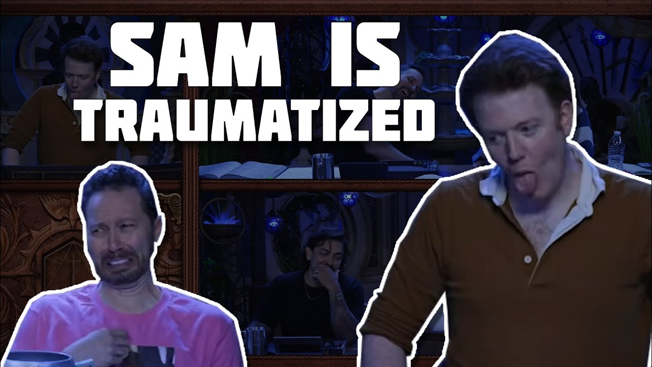 Sam Riegel Was NOT Ready for Brennan to Lick Him | C4E11