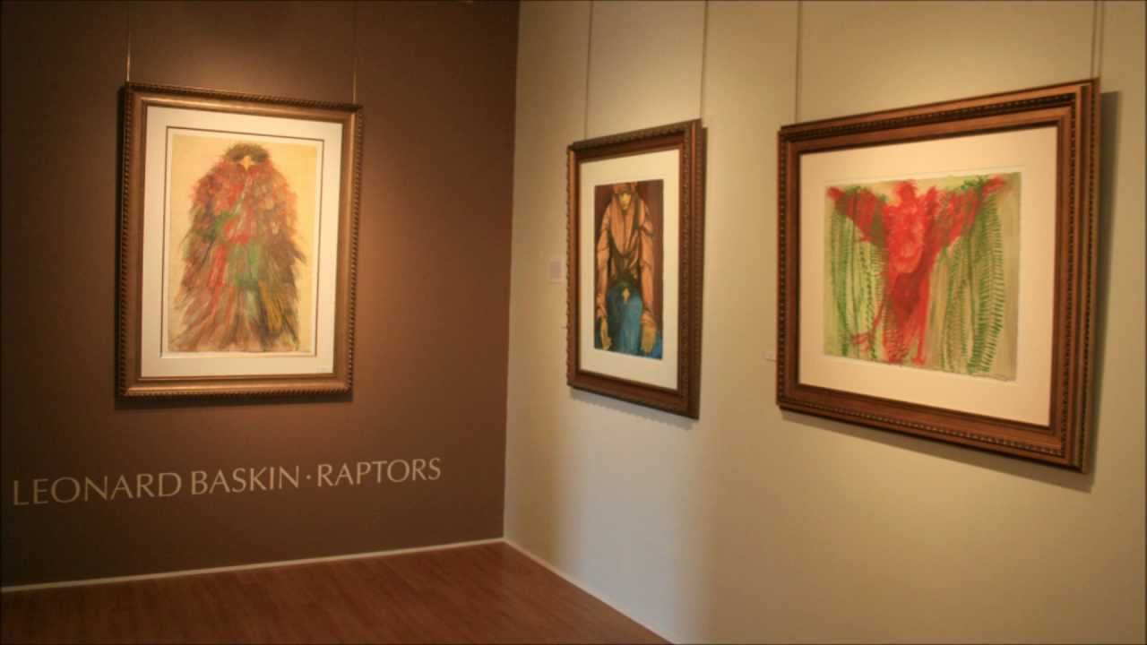 Leonard Baskin Raptors Exhibit