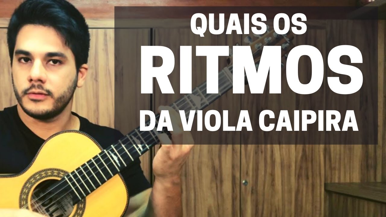 Quais são os principais ritmos da viola caipira?