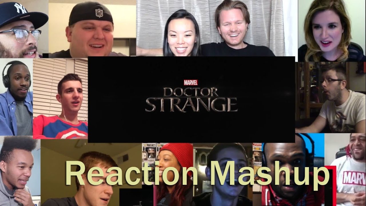 Marvel's Doctor Strange Teaser Trailer REACTION MASHUP