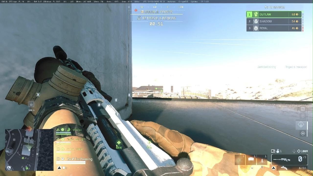 Battlefield 6 REDSEC Guntlet Gameplay WIN DEC 14, 2025