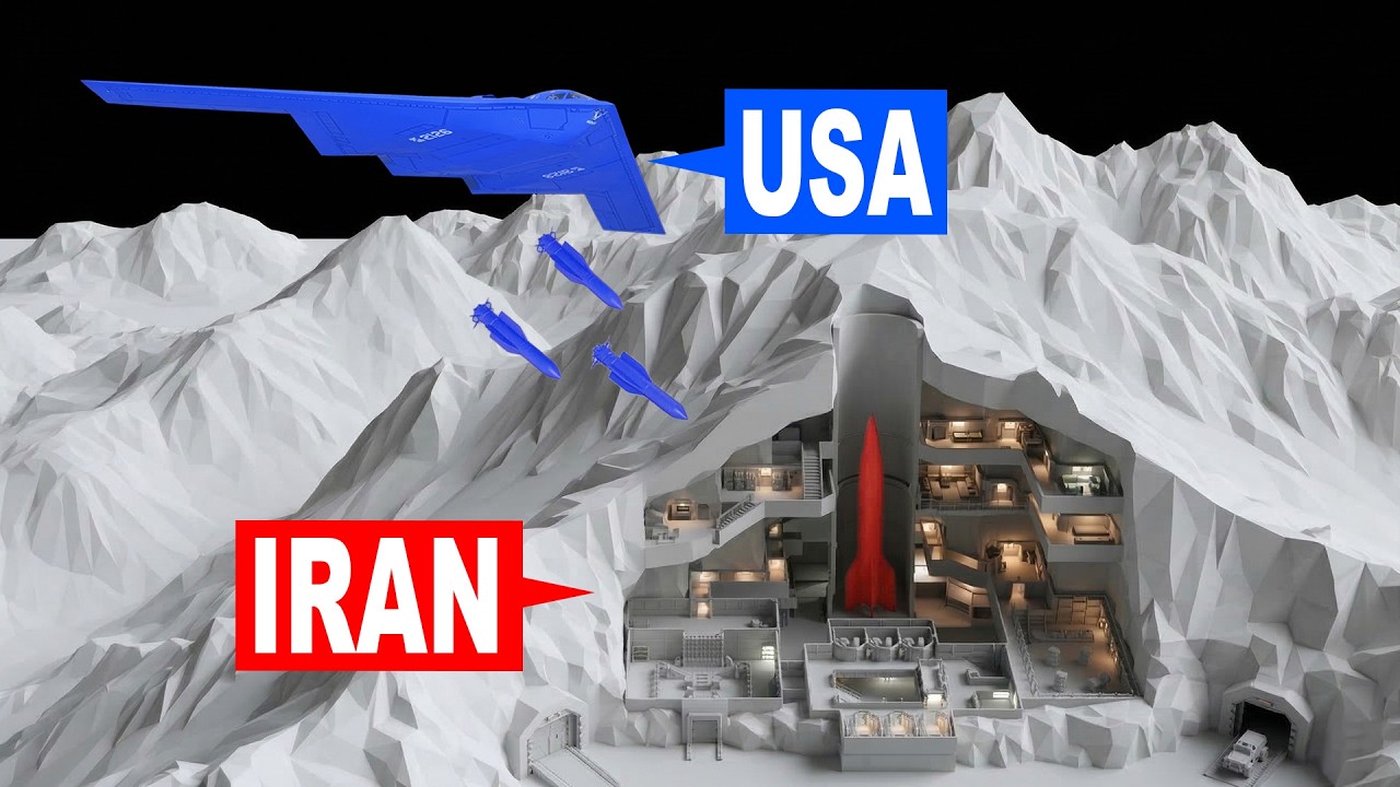 NUOVO DEVASTANTE Attacco dei B-2 Americani in Iran