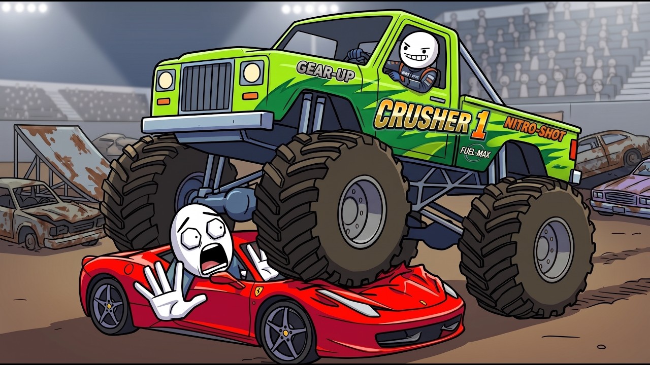 Your Life as Every Level of Monster Truck Driver
