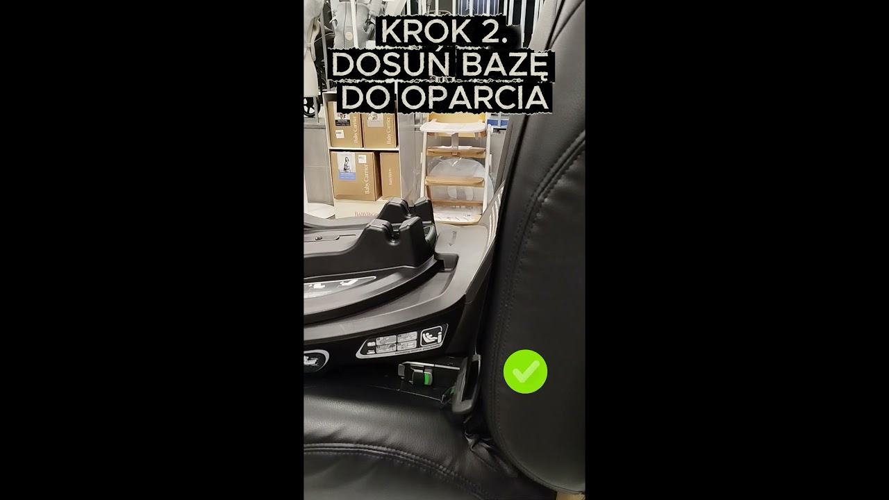 Jak zamontować bazę ISOFIX w aucie? | SaturBaby - sklep dziecięcy