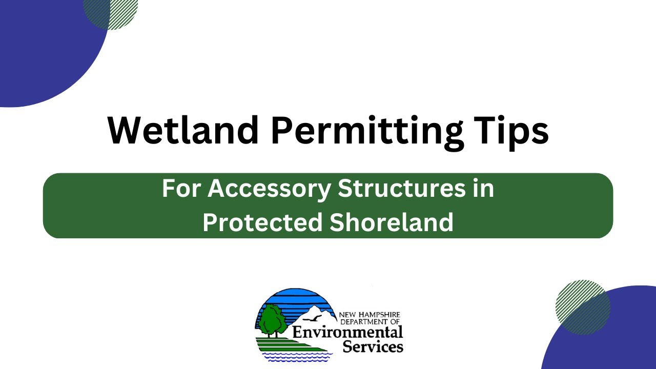 Tips for Accessory Structures in Protected Shoreland