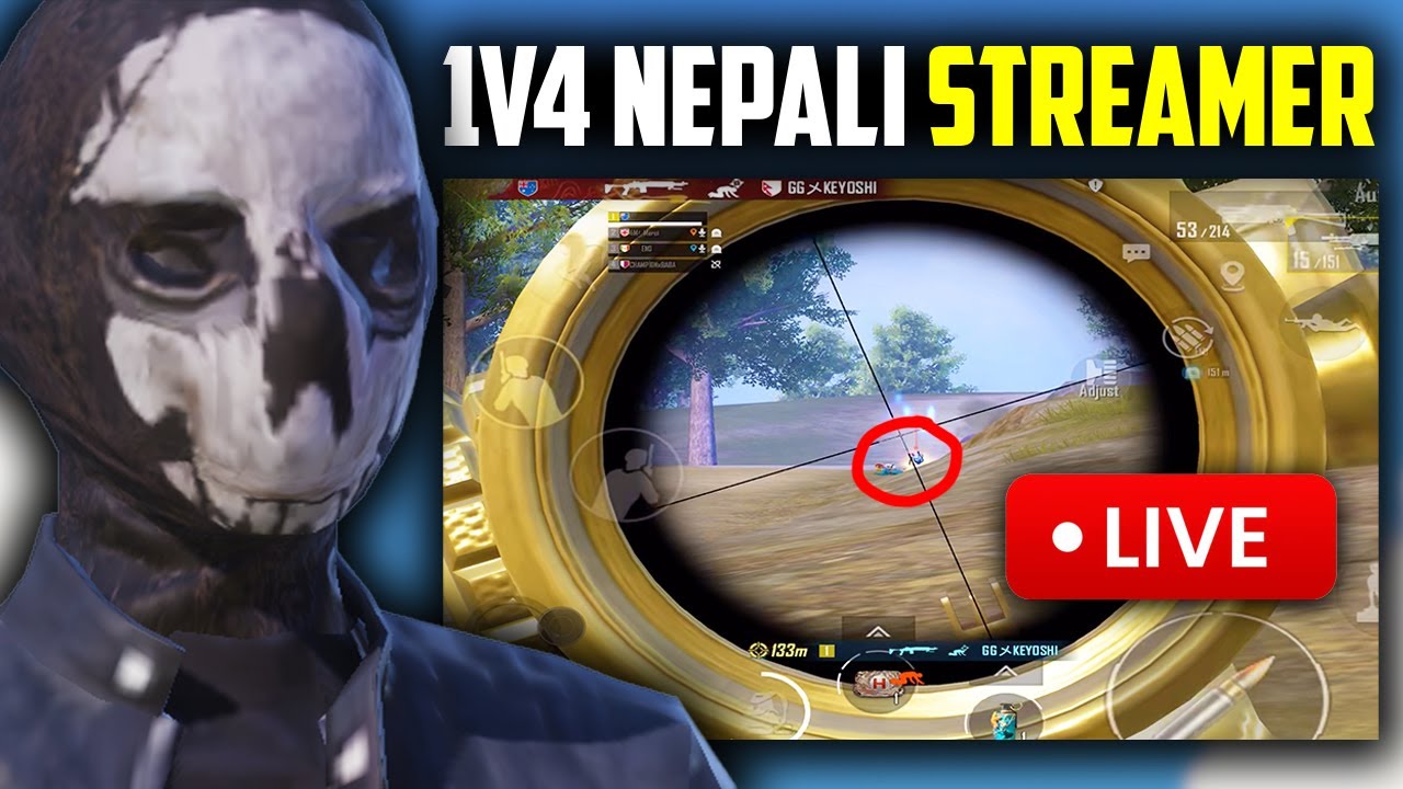 1v4 Nepali streamer in high rank