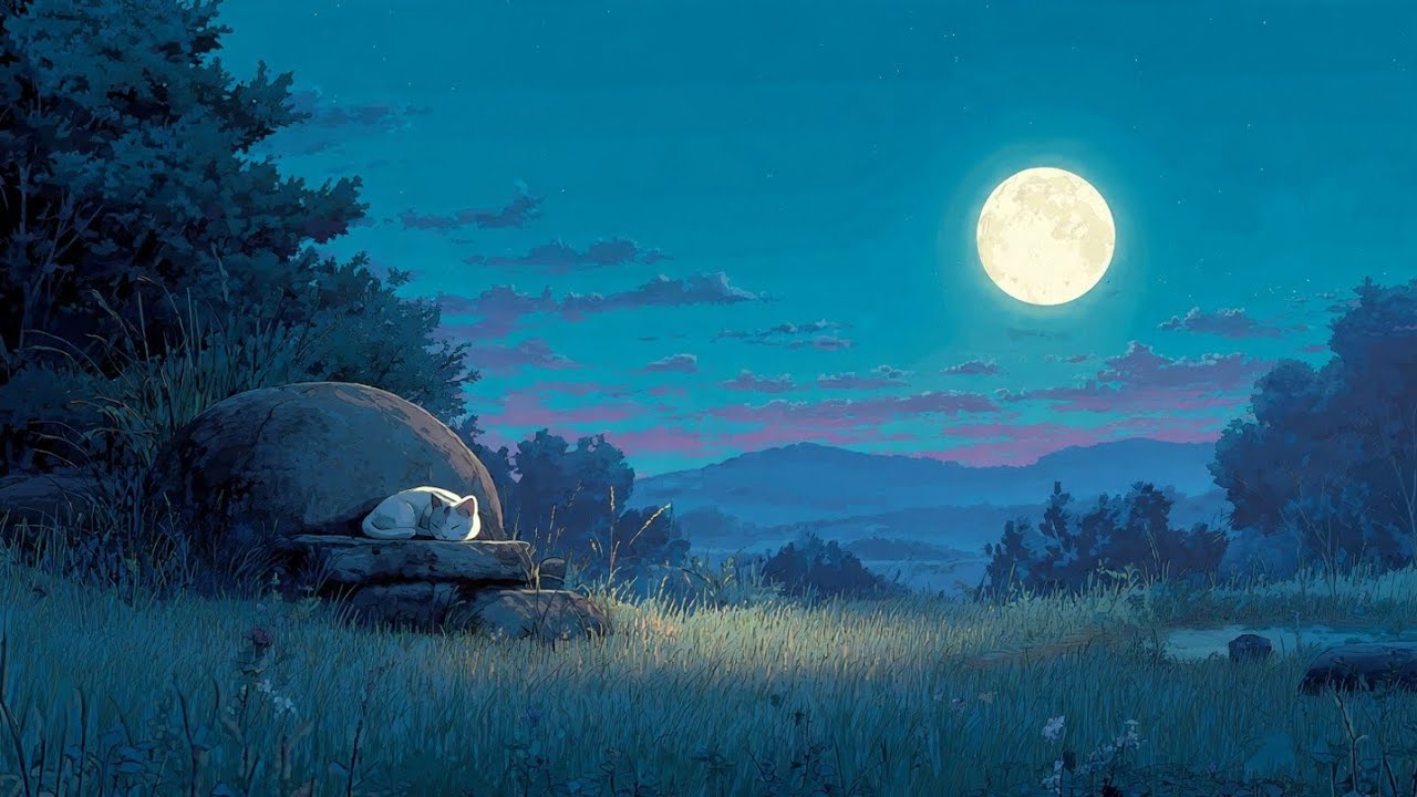 Gentle Night Vibes: Study & Chill Music