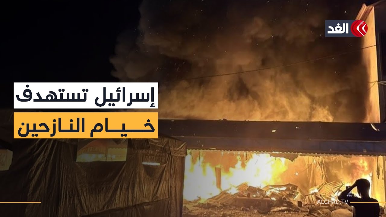 آليات الاحتلال تفتح نيرانها صوب خيام النازحين في جباليا شمال قطاع غزة ومشروع بيت لاهيا