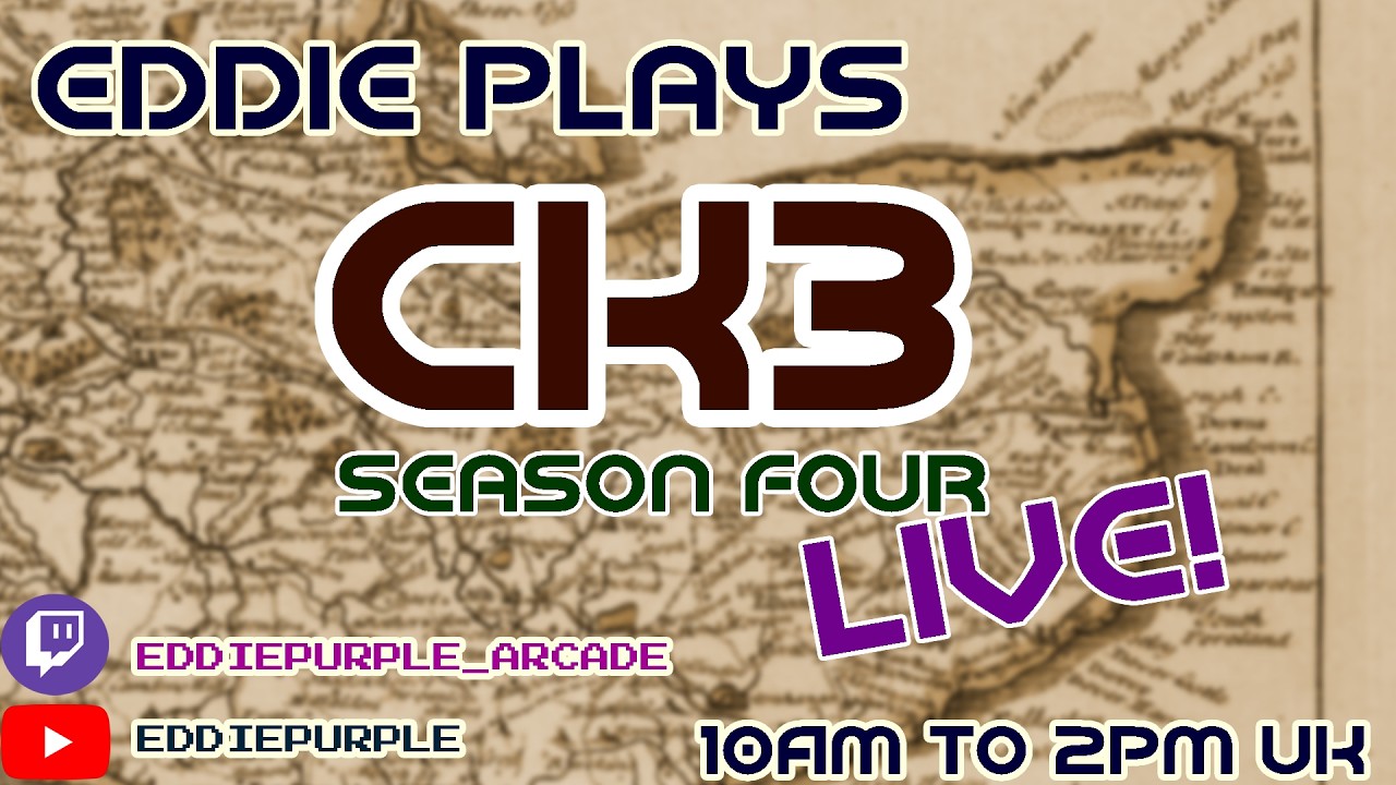Crusader Kings III - DAY ONE - Live on Twitch!