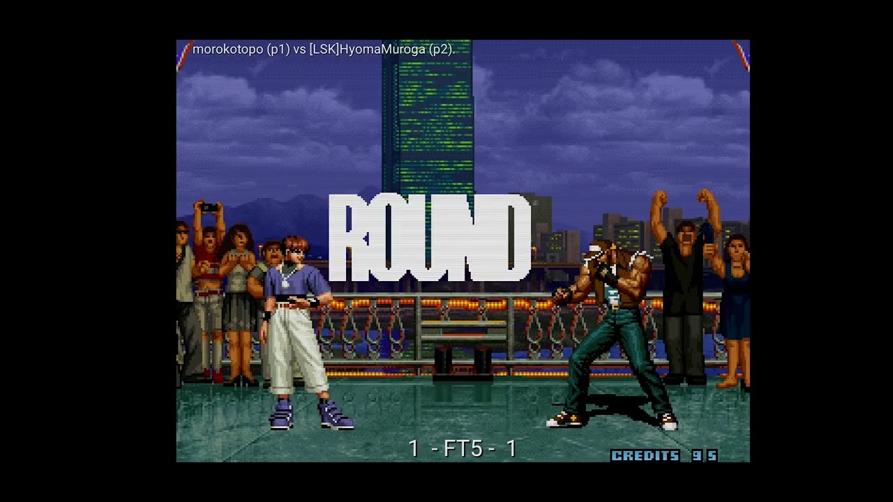 LSK HyomaMuroga vs morokotopo Android ggpo kof 2002 