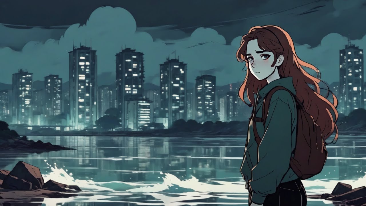 Lost in the City 🌃🌊 Edgy & Reflective Vibes with the Lofi Muse