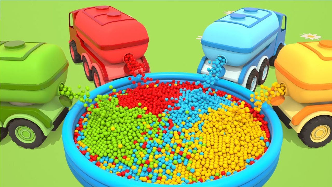 I Grandi Veicoli da Lavoro: Pesci | Cartoni per Bambini