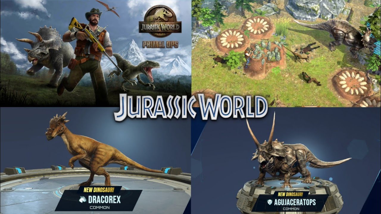 Jurassic World Primal Ops Official Launch Android Gameplay 900 MB v1.12.3 | Apk Download