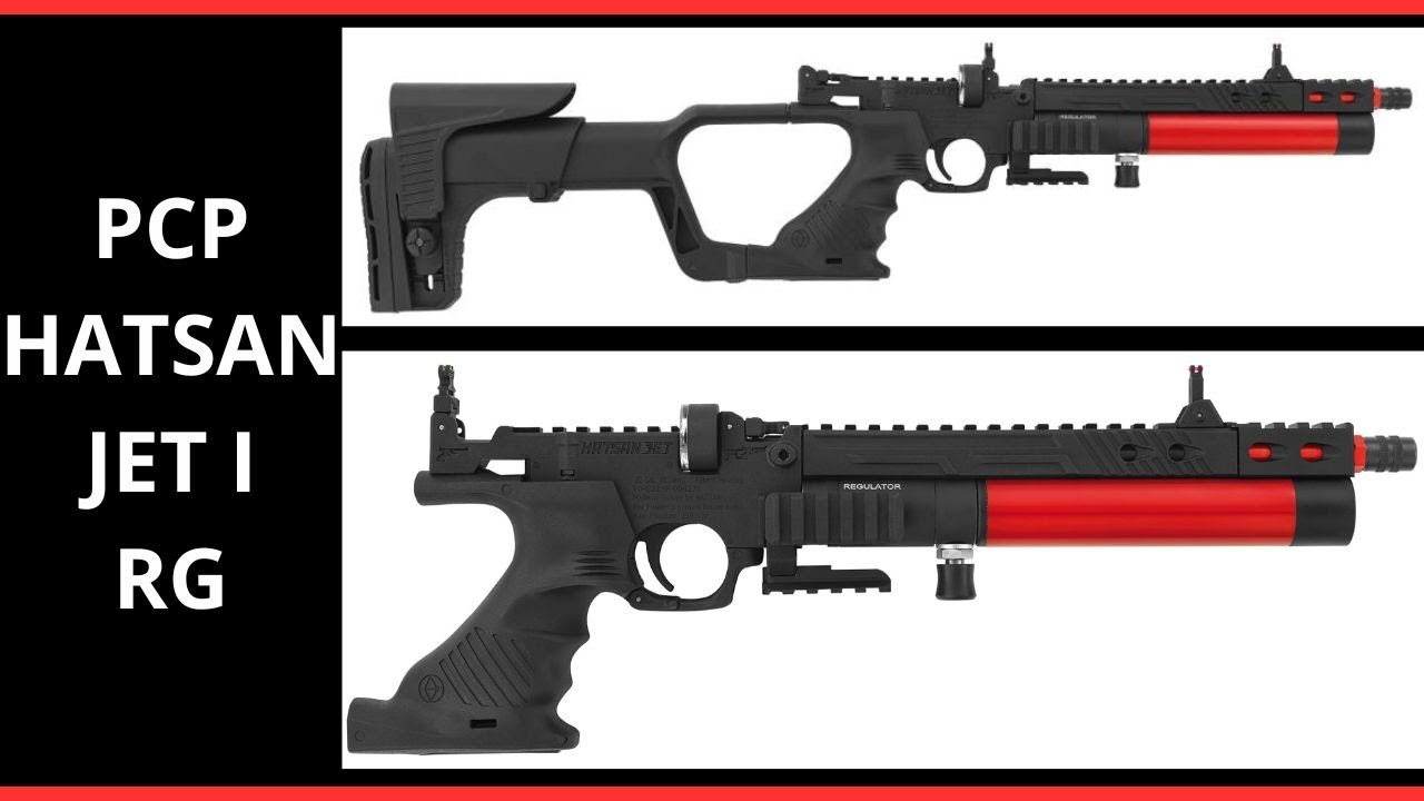 REVIEW- PISTOLA PCP HATSAN FACTOR JET I RG