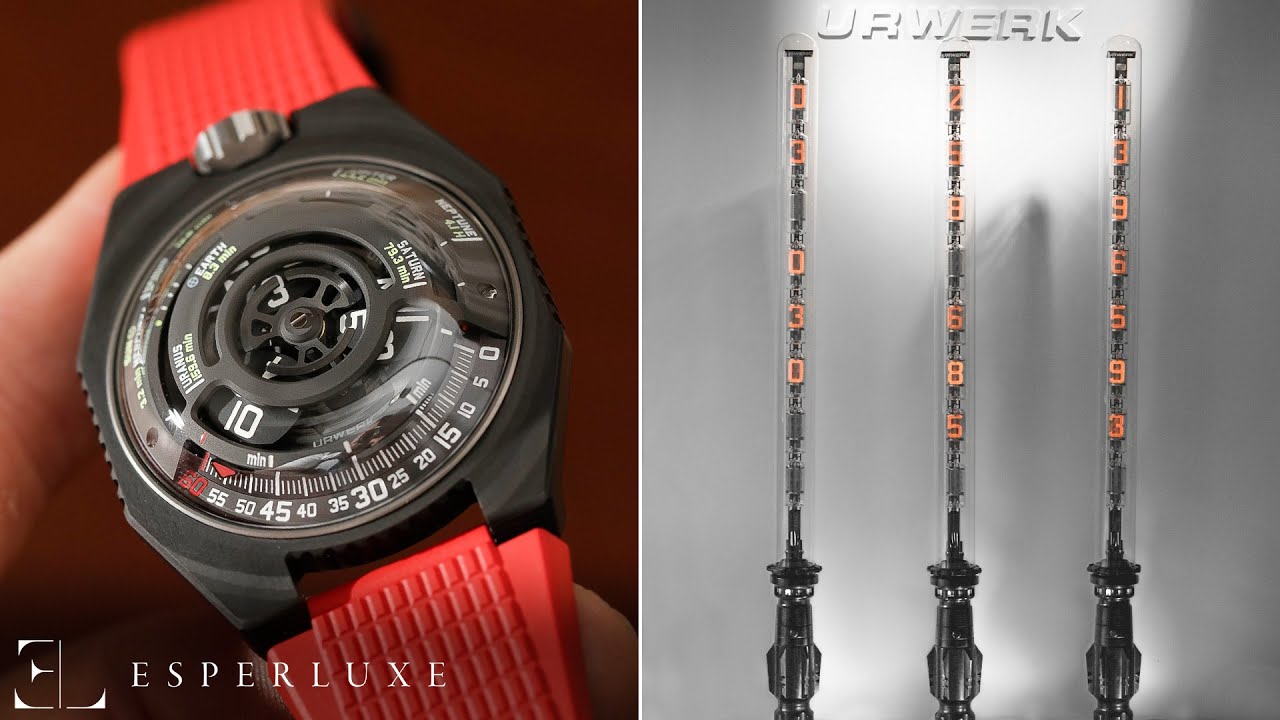 The NEW Amazing 2024 URWERK SpaceTime Blade Black & UR-100V LIGHTSPEED