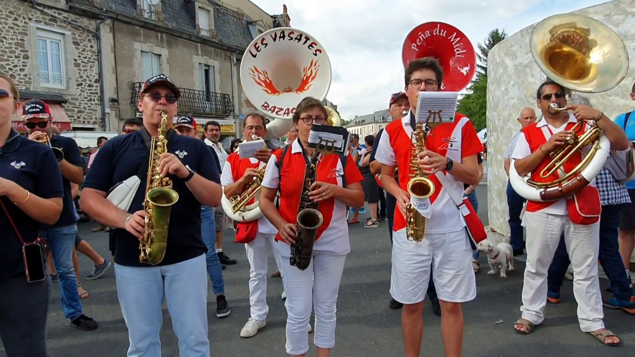 L'ENCANTADA avec LES VASATES et LA PEÑA DU MIDI à LA FETE DU BLEU D'AUVERGNE !
