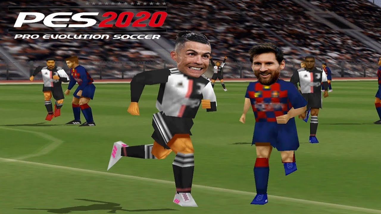 PES 2020 PS1 HD - Sequência de gols incríveis