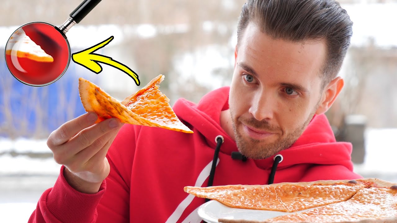 Vi besöker pizzerian som bakar Sveriges tunnaste pizza!