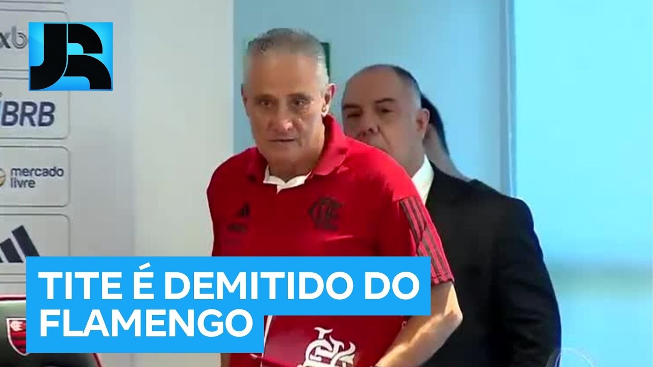 Tite &eacute; demitido do Flamengo, e Filipe Lu&iacute;s assume como t&eacute;cnico interino