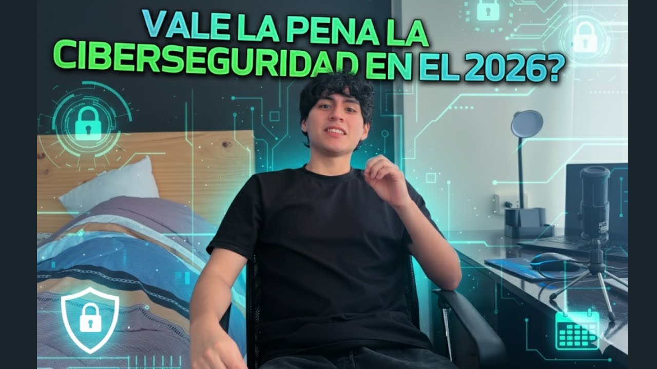 ¿Vale la pena estudiar CIBERSEGURIDAD en 2026? 💻