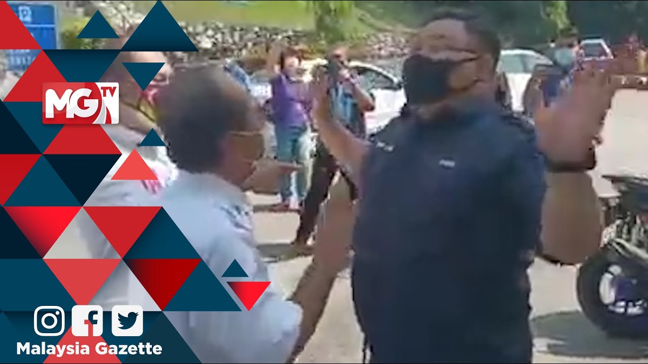 MG Viral : 'Biarlah Tak Malu', Ketegasan Anggota Polis Ini Dipuji