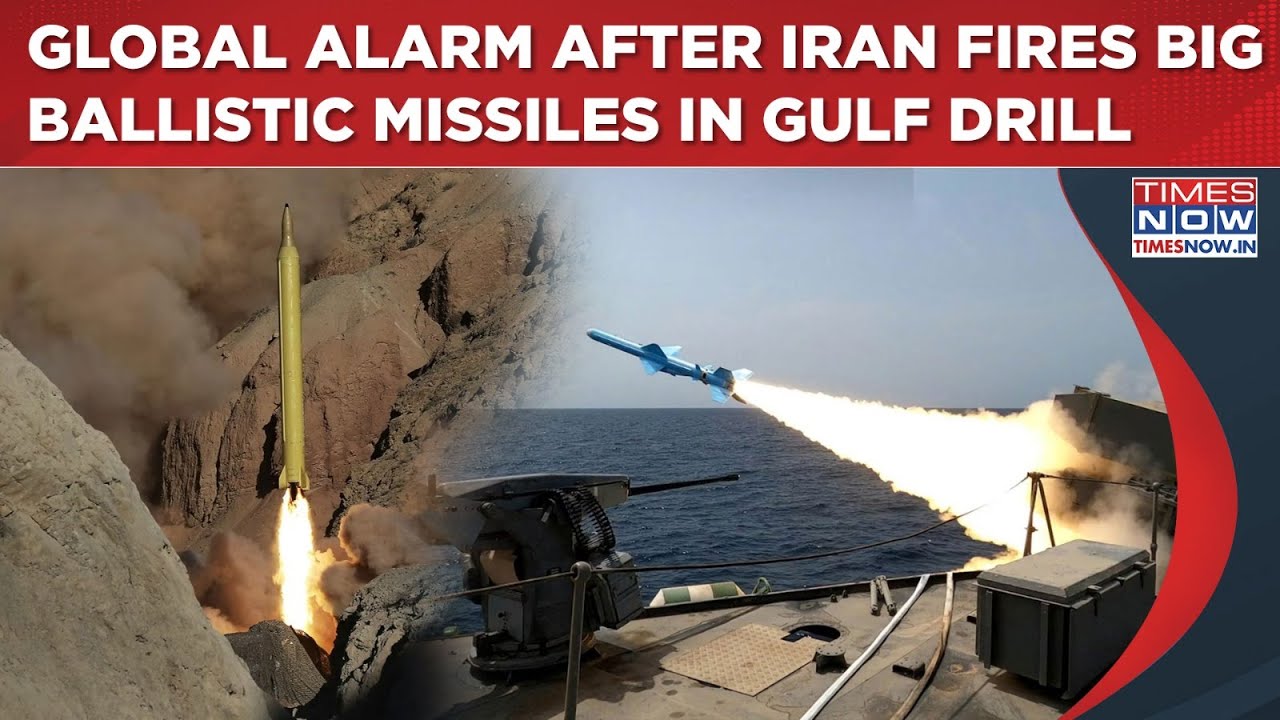 Global Alarm! Strait of Hormuz Sees Red After Iran's Gulf Drill| IRGC Fires Big Ballistic Missiles