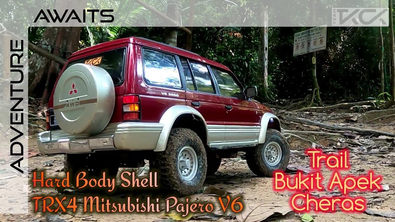 RC 1/10 Scale | TRX4 Mitsubishi Pajero V6 | TKCK Trail Bukit Apek, Cheras | 27032022