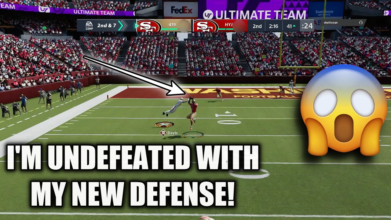IM UNDEFEATED WITH MY NEW DEFENSE! CAN WE KEEP THE STREAK ALIVE?! MADDEN 21 ULTIMATE TEAM GAMEPLAY