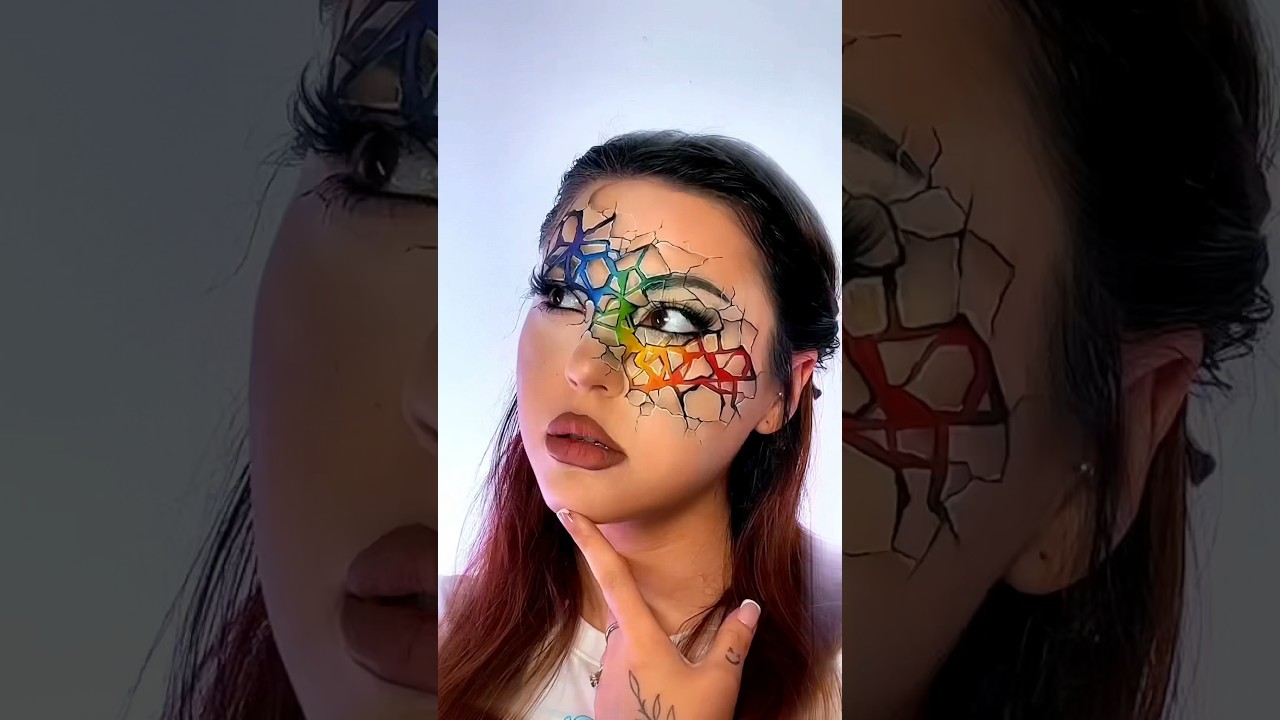 Tin Foil PRIDE Makeup 🌈