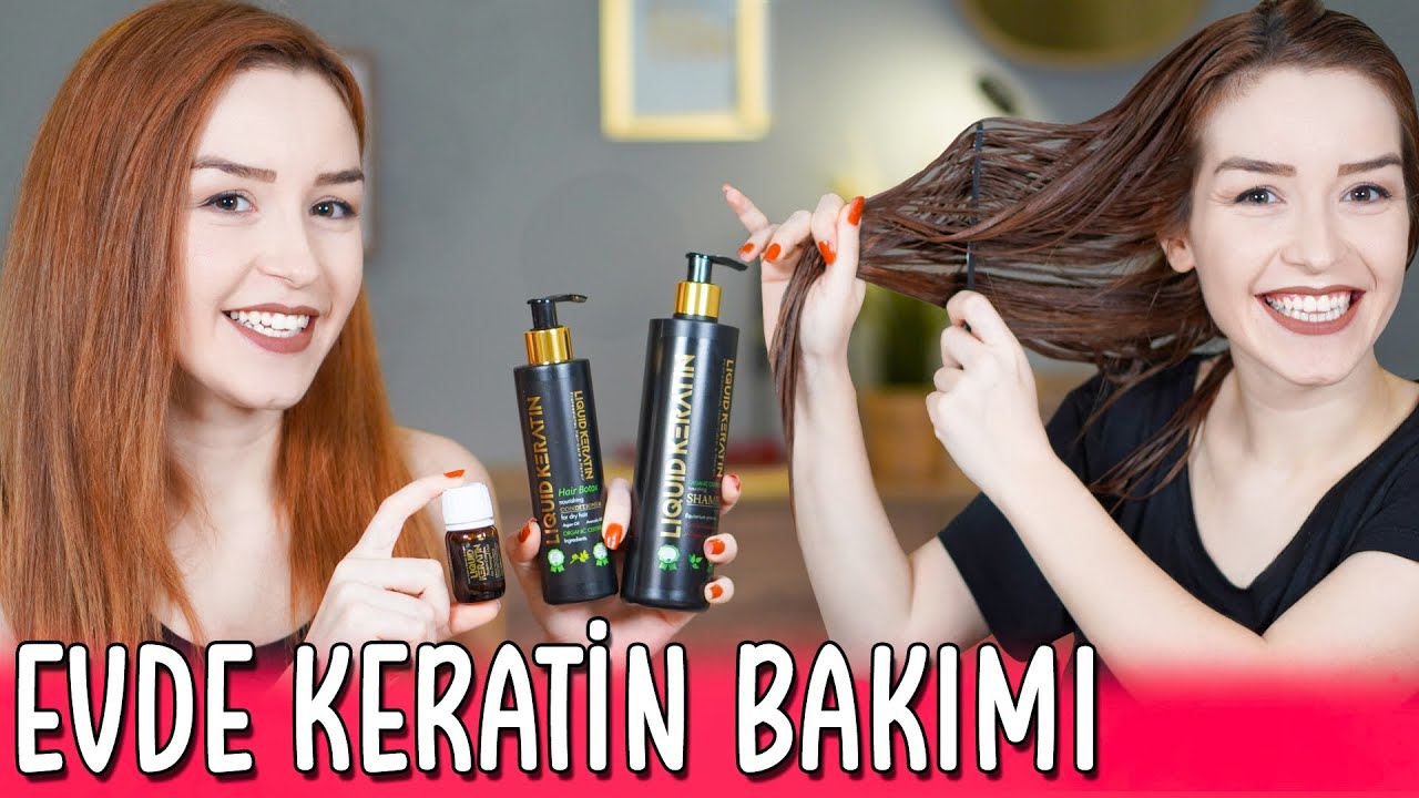 EVDE KERATİN BAKIMI👩🏻‍🦰✌🏻 I KIRIKLARA ELVEDA❗️🙋🏻‍♀️ PARLAK SAÇLARA MERHABA✔️😍