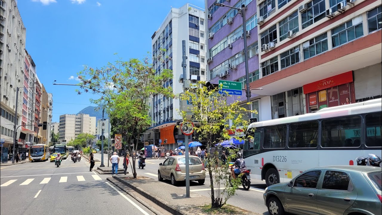 Caminhando pela Tijuca até a Praça Saens Peña. 📍