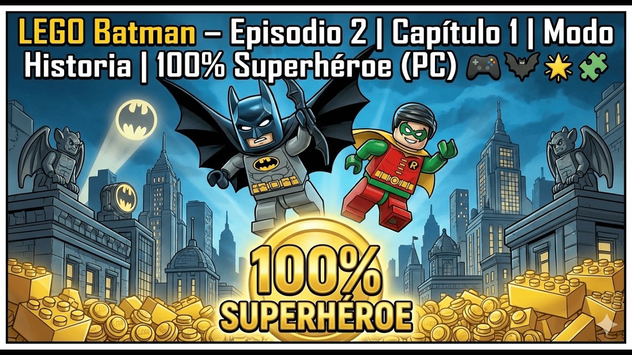 Lego Batman Episodio #2 Capitulo #1 Ahí va otra vez más