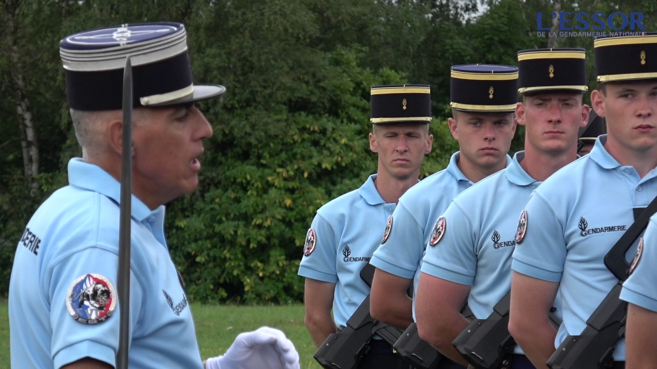 La 6e compagnie d'instruction de Tulle prépare le défilé du 14 Juillet