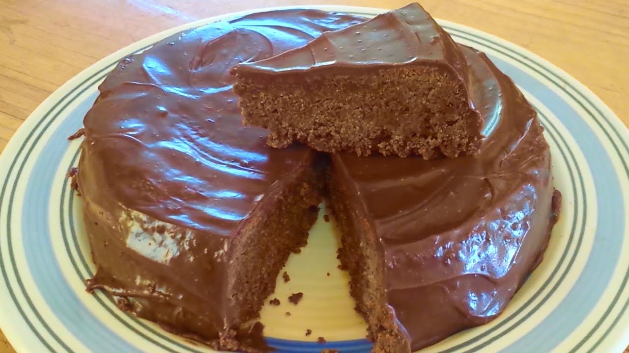 Increíble Pastel-Torta de Chocolate Sin Harina ni Azúcar!!!