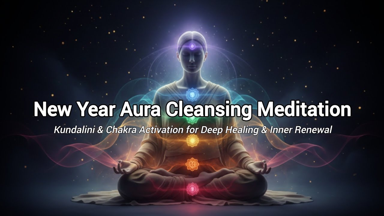 New Year Aura Cleansing Meditation | Kundalini & Chakra Activation for Deep Healing & Inner Renewal
