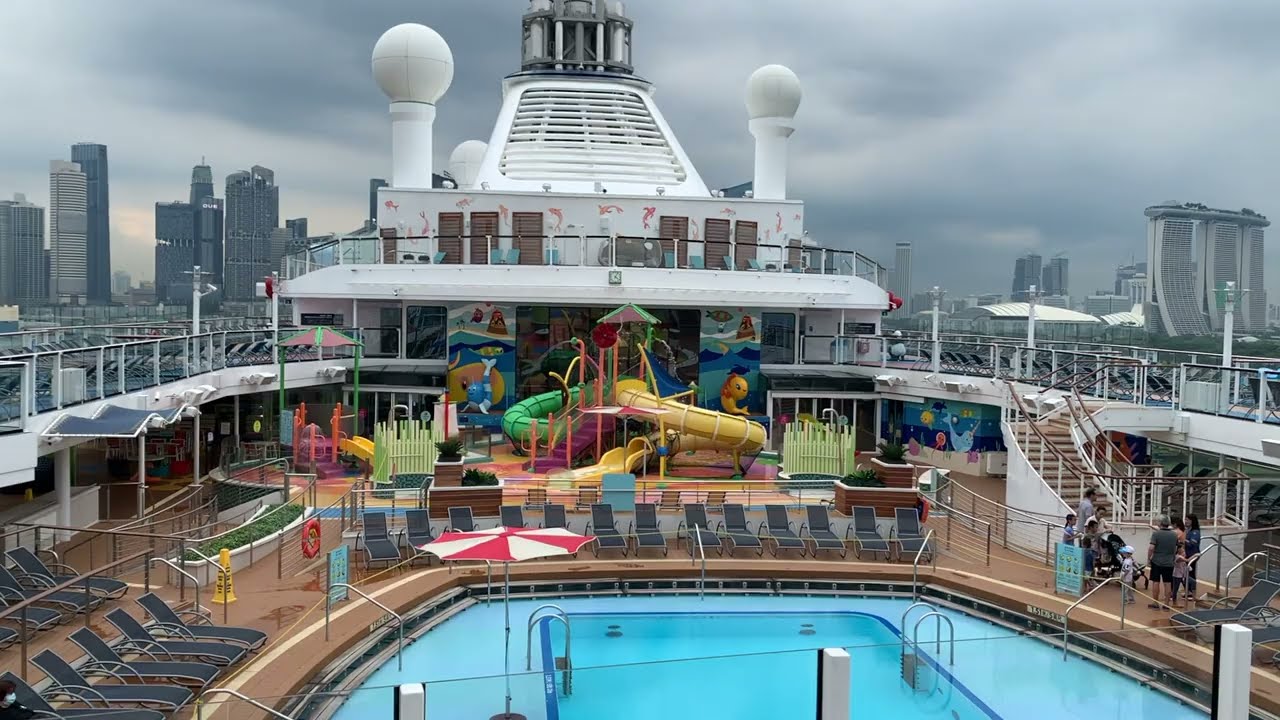 Spectrum of the Seas | Royal Caribbean Cruise | Outdoor Activities | Deck 14-15 | Singapore | Cruise