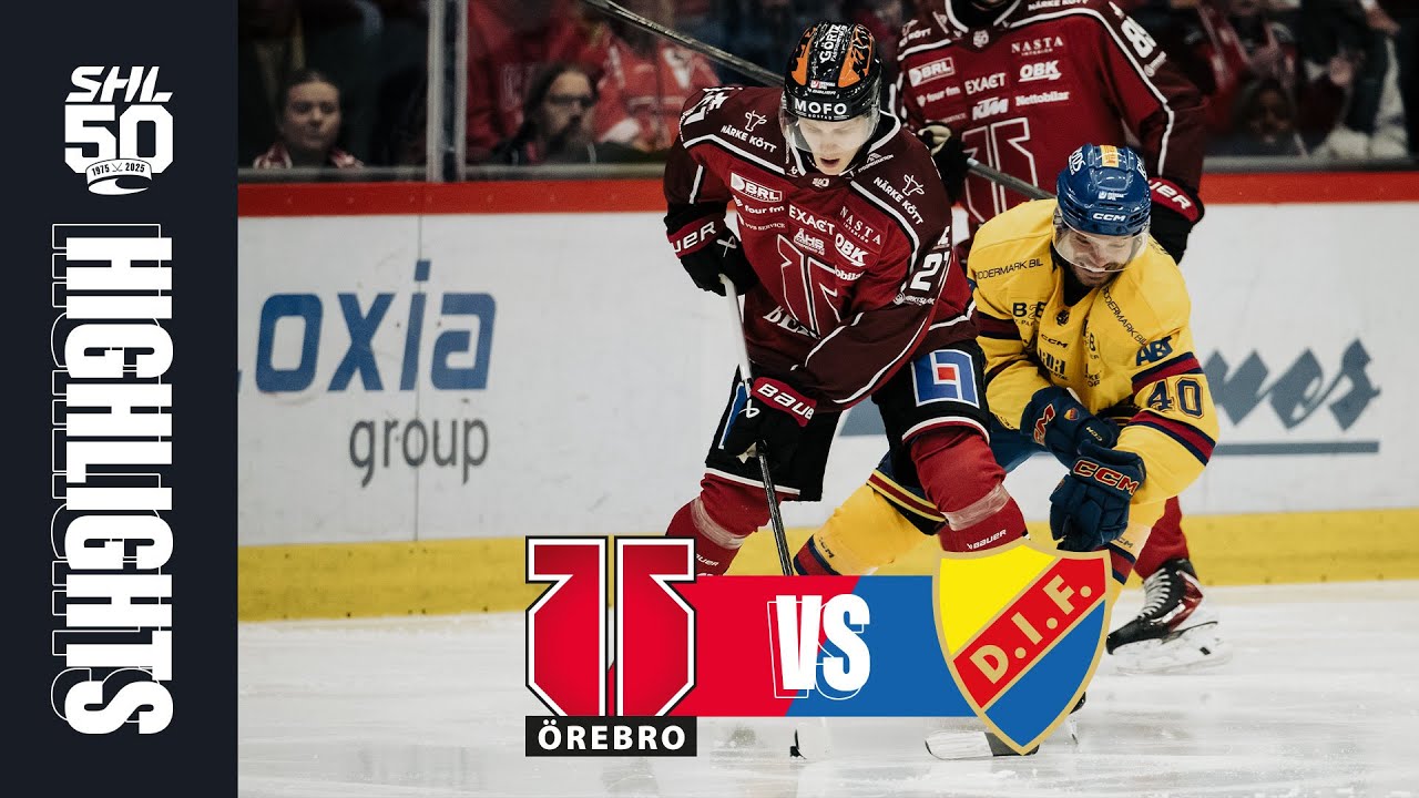 &Ouml;rebro vs Djurg&aring;rden | 30 sep 2025 | Highlights