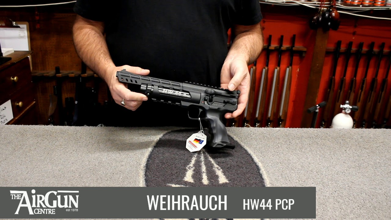 Weihrauch HW44 - PCP Air Pistol Review