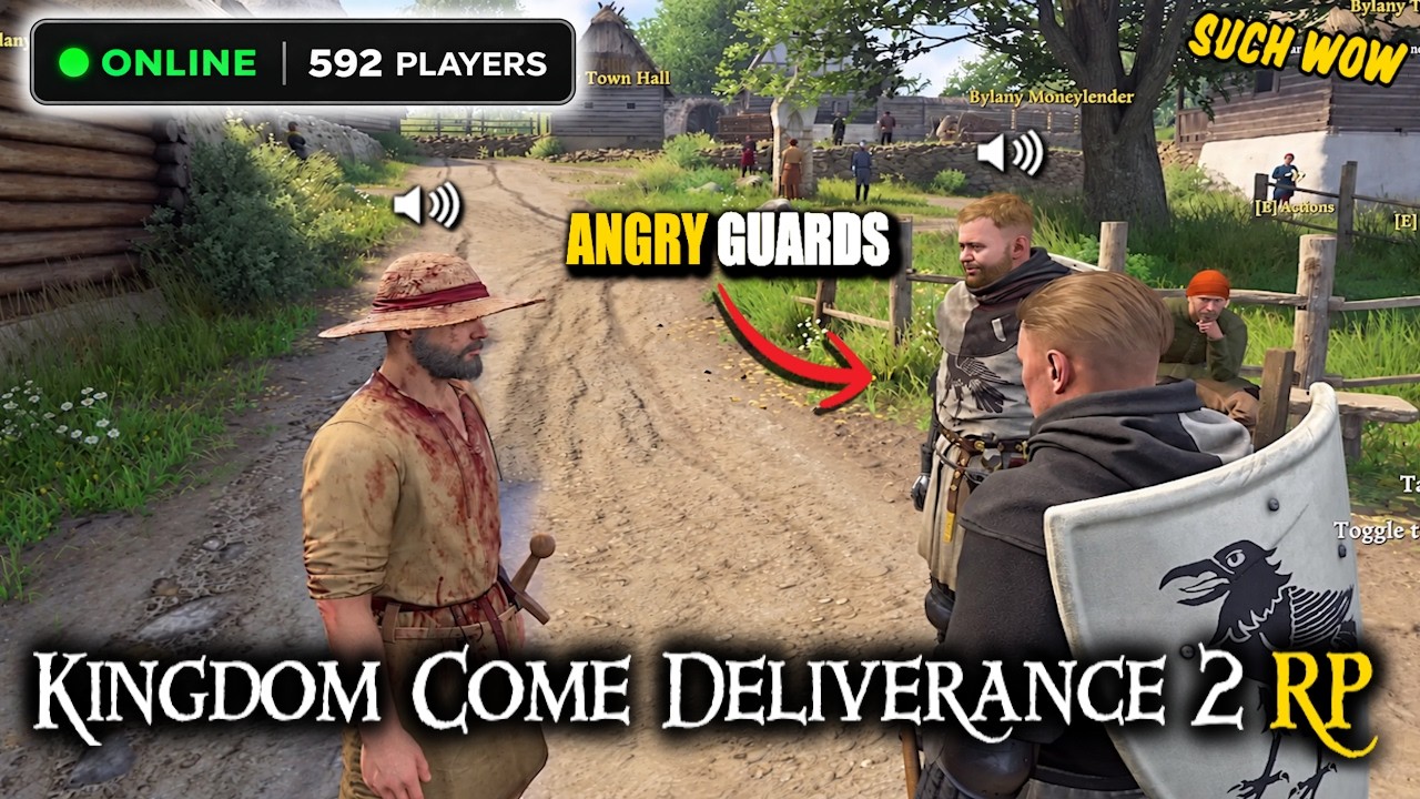 Kingdom Come Deliverance RP is...SERIOUS ROLE PLAY!