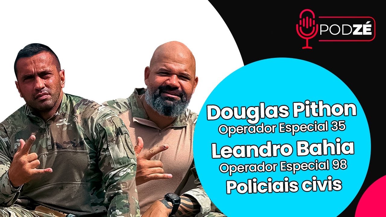DOUGLAS PITHON E LEANDRO BAHIA - PodZé  #96