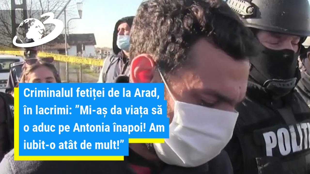 Criminalul fetiței de la Arad, în lacrimi