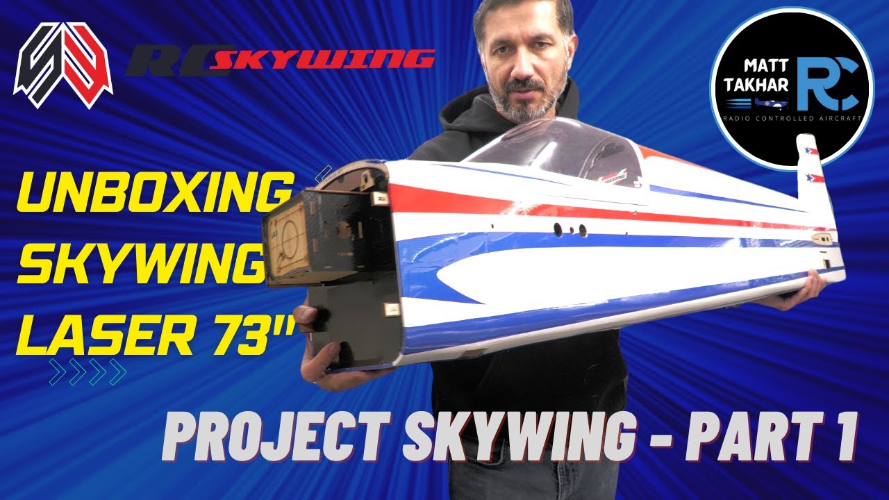 Unboxing the Skywing Laser | Project Skywing Laser 73"