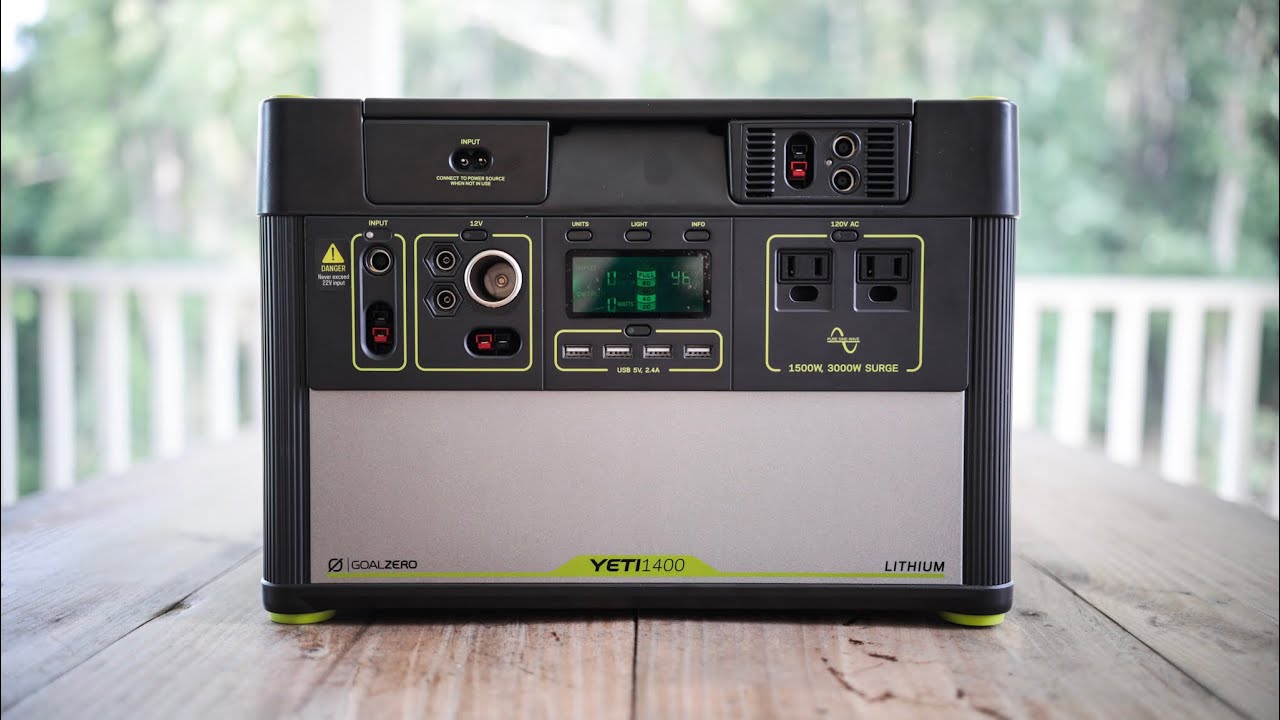 Goal Zero Yeti 1400 Lithium | My Thoughts & Tests