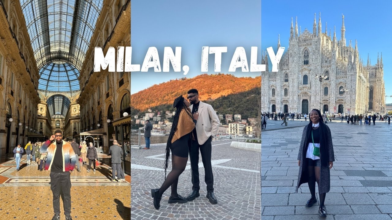 ITALY TRAVEL VLOG 🇮🇹| EXPLORING MILAN + LAKE COMO DAY TRIP | Duomo, Italian food, QC Milano Spa