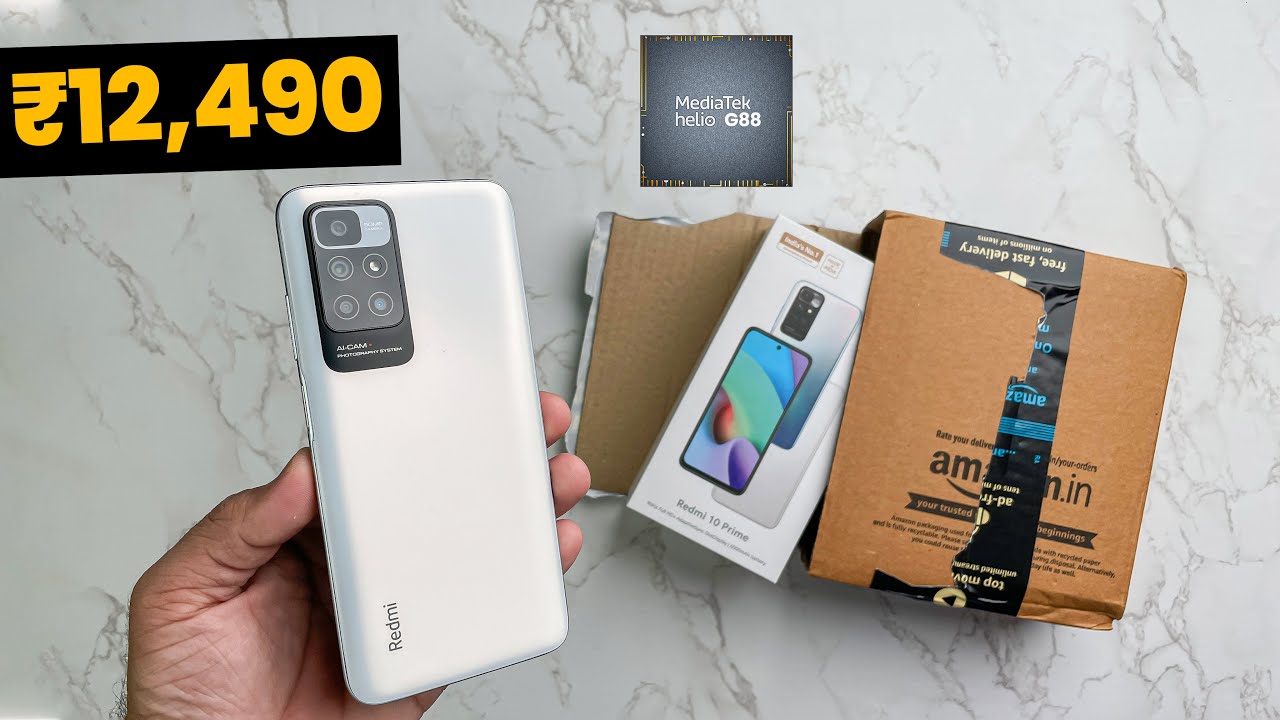 Redmi 10 Prime Unboxing - First Sale Unit | Helio G88 | 50MP Camera | 90Hz Display