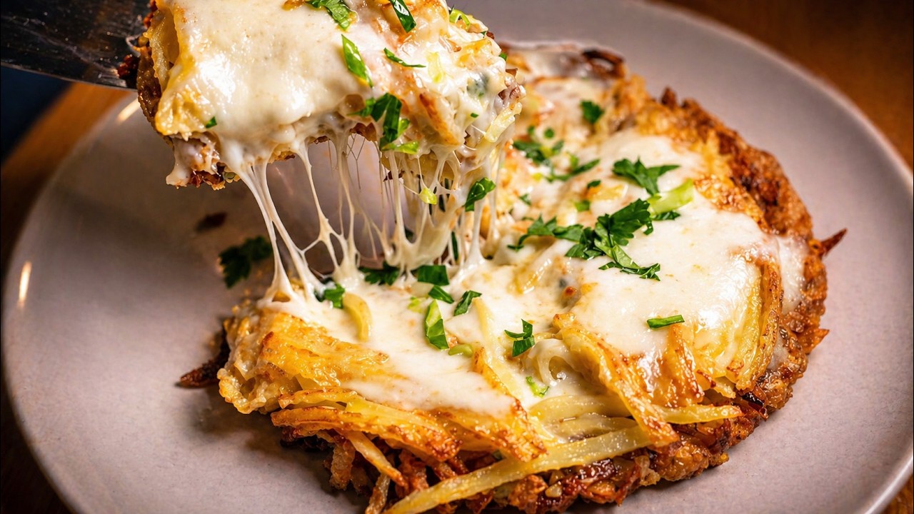 Potatoes + Eggs Hack – Super Crispy & Easy!