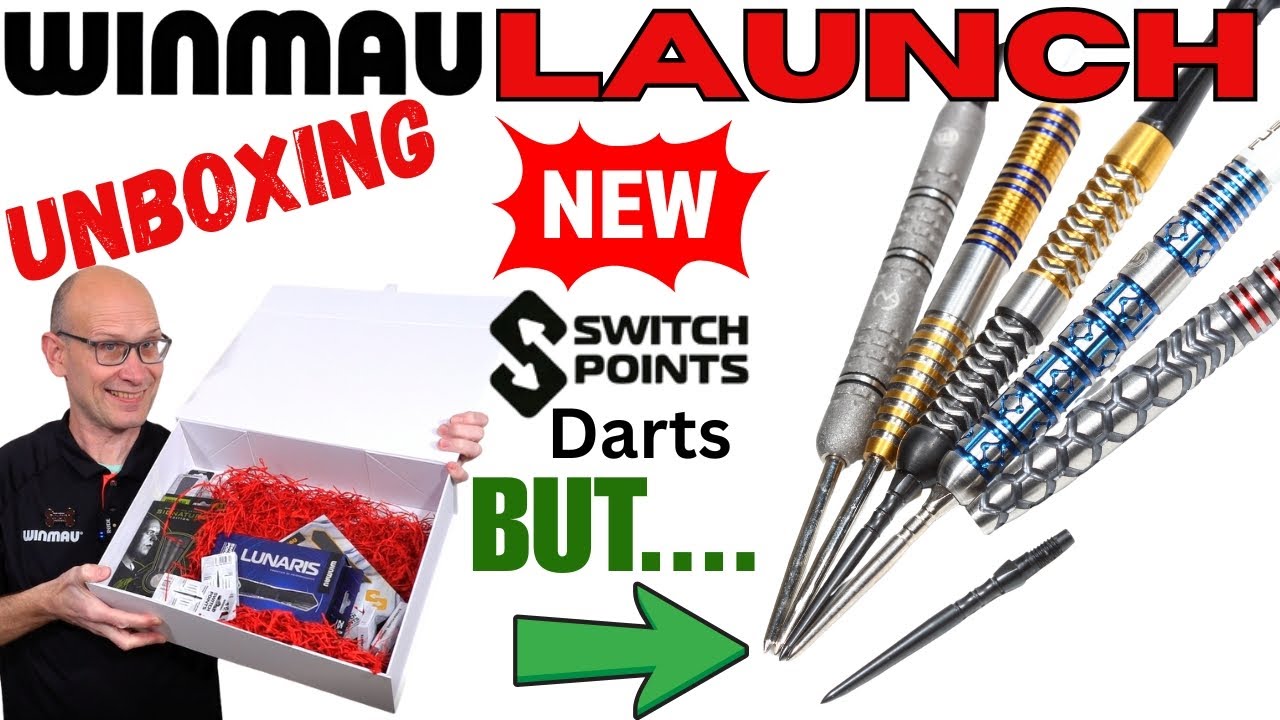 Распаковка и тестирование новых дротиков Switch Point от Winmau.