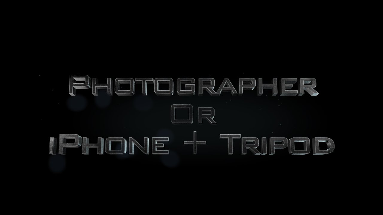 Photographer Vs iPhone+Tripod | Panama City Beach Photographer