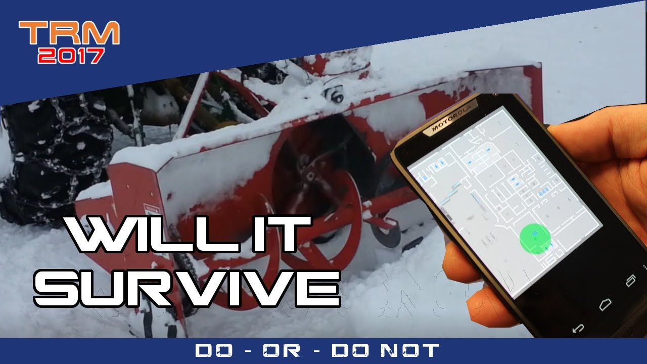 SMART PHONE vs SNOW BLOWER
